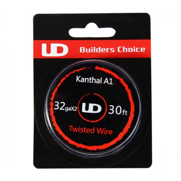 UD Kanthal A1 Twisted Wire 32GAx2 30ft